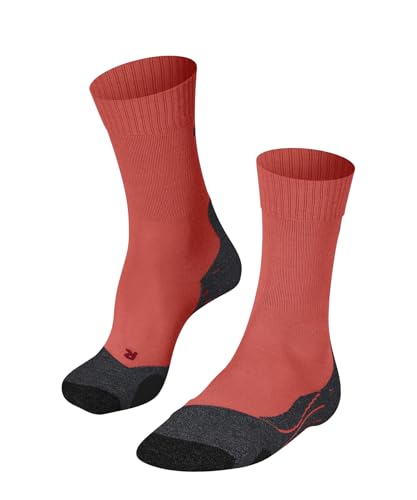 FALKE Damen Wandersocken TK2 Explore W So Wolle Funktionsmaterial antiblasen dick 1 Paar, Orange Coral 8017, 41-42 FALKE Damen Wandersocken TK2 Explore W So Wolle Funktionsmaterial antiblasen dick 1 Paar, Orange Coral 8017, 41-42 von FALKE
