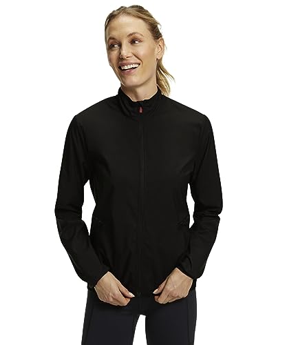 FALKE Damen Windjacke CORE Windproof W JA Funktionsmaterial feuchtigkeitsregulierend 1 Stück, Schwarz (Black 3000), M von FALKE