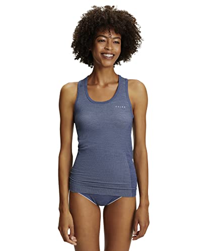 FALKE Damen Baselayer-Shirt Wool-Tech Light W S/l Sh Wolle Funktionsmaterial schnelltrocknend 1 Stück, Blau Capitain 6751, M FALKE Damen Baselayer-Shirt Wool-Tech Light W S/l Sh Wolle Funktionsmaterial schnelltrocknend 1 Stück, Blau Capitain 6751, M von FALKE