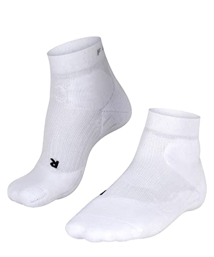 FALKE Damen Tennissocken TE2 Short W SSO Baumwolle Antiblasen 1 Paar, Weiß (White 2000), 39-40 von FALKE