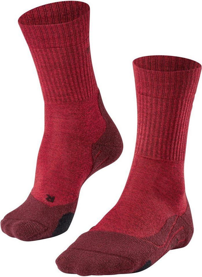 FALKE Freizeitsocken FALKE TK2 Explore Wool Women SCARLET FALKE Freizeitsocken FALKE TK2 Explore Wool Women SCARLET von FALKE