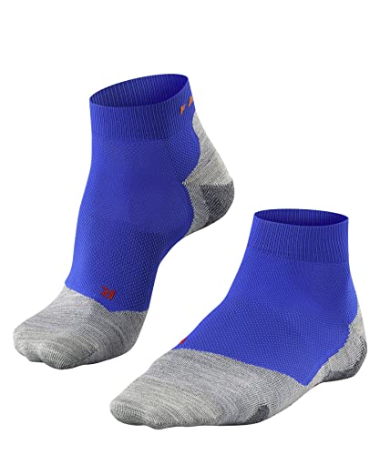 FALKE Herren Laufsocken RU5 Race Short M SSO Funktionsgarn Antiblasen 1 Paar, Blau (Cobalt 6712), 44-45 von FALKE