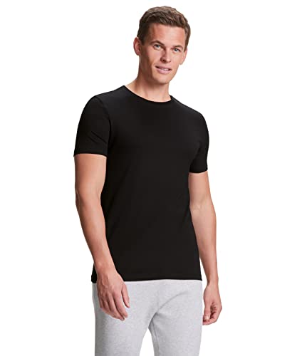 FALKE Herren 68050 T-Shirt 2er Pack, Schwarz, M von FALKE