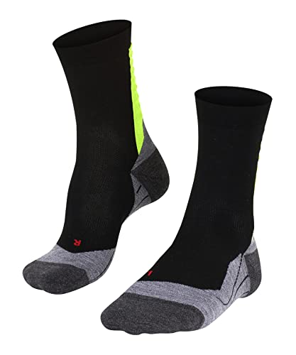 FALKE Herren Laufsocken Achilles M SO Funktionsmaterial schützt die Achillessehne 1 Paar, Schwarz (Black 3001), 39-41 von FALKE