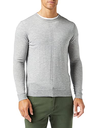 Falke Herren Crew Neck, Light Grey, XL von FALKE