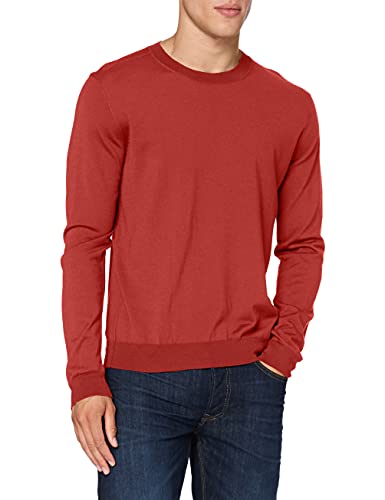 FALKE Herren Crewneck Longsleeve, Henna, S FALKE Herren Crewneck Longsleeve, Henna, S von FALKE