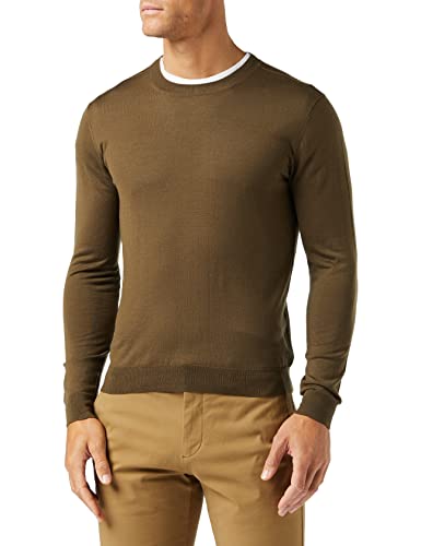 Falke Herren Crewneck Longsleeve, Tempered Olive, XL Falke Herren Crewneck Longsleeve, Tempered Olive, XL von FALKE