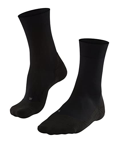 FALKE Herren Golfsocken GO2 M SO Baumwolle Antiblasen 1 Paar, Schwarz (Black 3000), 39-41 von FALKE