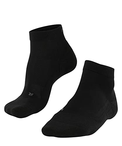 FALKE Herren Golfsocken GO2 Short M SSO Baumwolle Antiblasen 1 Paar, Schwarz (Black 3000), 42-43 von FALKE