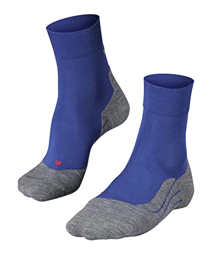 FALKE Herren Laufsocken RU4 Endurance M SO Baumwolle antiblasen 1 Paar, Blau (Athletic Blue 6451), 39-41 von FALKE