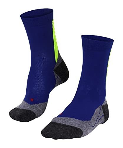 FALKE Herren Laufsocken Achilles M So Funktionsmaterial schützt die Achillessehne 1 Paar, Blau Athletic Blue 6451, 39-41 von FALKE