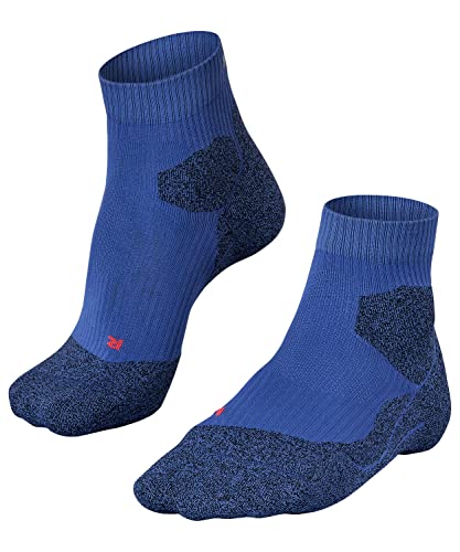 FALKE Herren Laufsocken RU Trail M So Funktionsmaterial antiblasen 1 Paar, Blau Athletic Blue 6451, 46-48 von FALKE