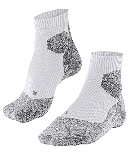 FALKE Herren Laufsocken RU Trail M SO Funktionsmaterial antiblasen 1 Paar, Weiß (White-Mix 2020), 42-43 von FALKE