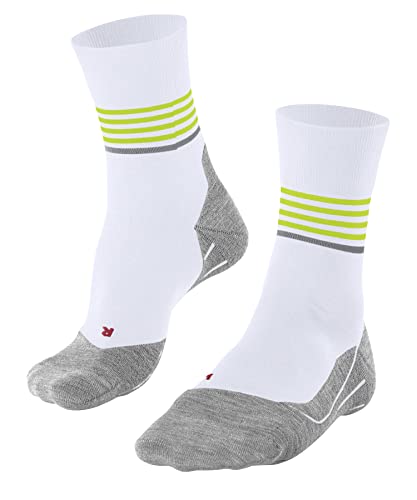 FALKE Herren Laufsocken RU4 Endurance Reflect M SO Baumwolle Antiblasen 1 Paar, Weiß (White 2007), 46-48 von FALKE