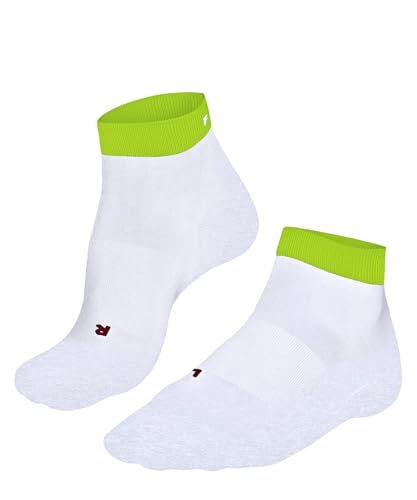 FALKE Herren Laufsocken RU4 Endurance Short M SSO Baumwolle Funktionsmaterial antiblasen 1 Paar, Weiß (White 2001), 44-45 von FALKE