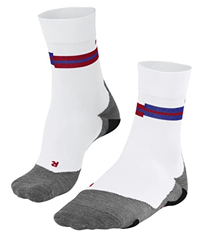 FALKE Herren Laufsocken RU5 Race M SO Funktionsmaterial Antiblasen 1 Paar, Weiß (White 2021), 44-45 von FALKE