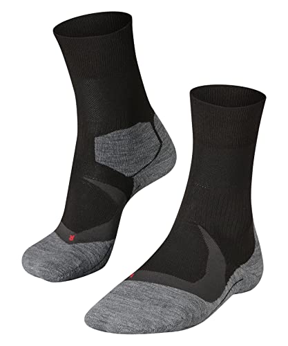 FALKE Herren Laufsocken RU4 Endurance Cool M SO Funktionsgarn Antiblasen 1 Paar, Schwarz (Black-Mix 3010), 39-41 FALKE Herren Laufsocken RU4 Endurance Cool M SO Funktionsgarn Antiblasen 1 Paar, Schwarz (Black-Mix 3010), 39-41 von FALKE
