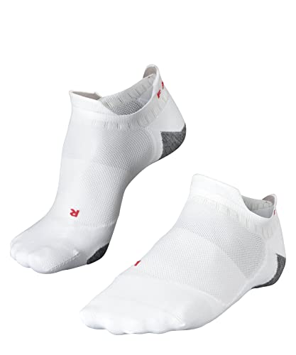 FALKE Herren Laufsocken RU5 Race Invisible M IN Funktionsgarn antiblasen 1 Paar, Weiß (White-Mix 2020), 39-41 von FALKE