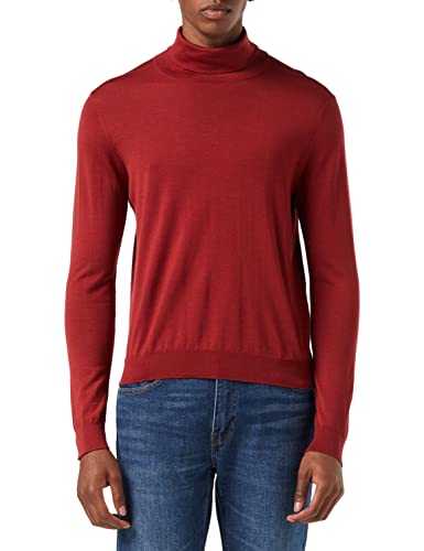 Falke Herren Roll Neck Pullover, Henna, S von FALKE