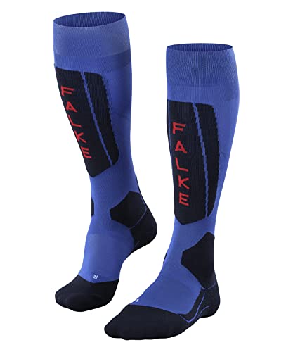 FALKE Herren SK5 Expert M KH Seide warm dünn 1 Paar Skisocken, Blau (Olympic 6940), 46-48 von FALKE