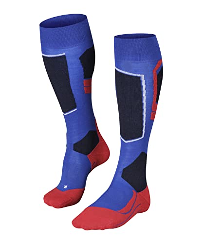 FALKE Herren Skisocken SK4 Advanced M Kh Wolle Funktionsmaterial warm dünn 1 Paar, Blau Olympic 6940-O, 46-48 FALKE Herren Skisocken SK4 Advanced M Kh Wolle Funktionsmaterial warm dünn 1 Paar, Blau Olympic 6940-O, 46-48 von FALKE