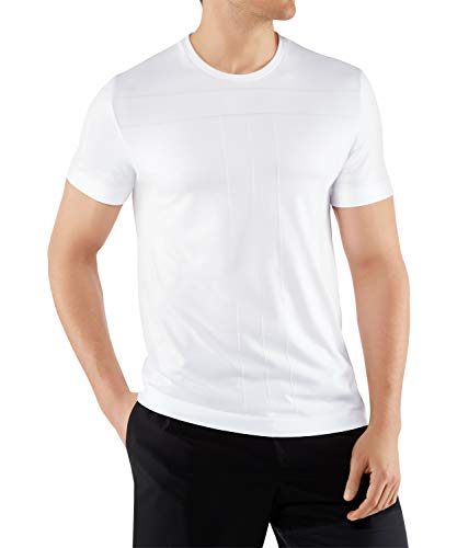 FALKE Herren T-Shirt-38918 T-Shirt, White, XL-XXL FALKE Herren T-Shirt-38918 T-Shirt, White, XL-XXL von FALKE