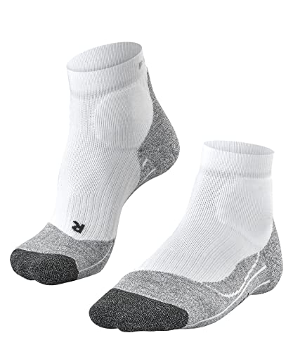 FALKE Herren Tennissocken TE2 Short M Sso Baumwolle Funktionsmaterial antiblasen 1 Paar, Weiß White-Mix 2020, 44-45 von FALKE