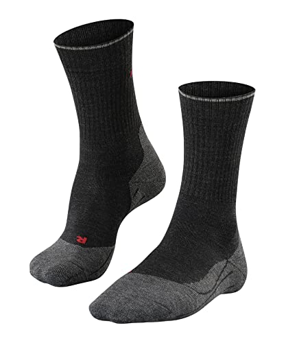 FALKE Herren Wandersocken TK2 Explore Wool Silk M So Wolle Funktionsmaterial antiblasen dick 1 Paar, Grau Anthracite Melange 3080, 44-45 FALKE Herren Wandersocken TK2 Explore Wool Silk M So Wolle Funktionsmaterial antiblasen dick 1 Paar, Grau Anthracite Melange 3080, 44-45 von FALKE