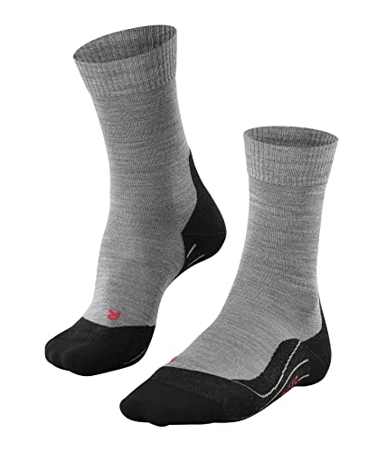 FALKE Herren Wandersocken TK5 Wander M So Wolle Funktionsmaterial antiblasen dünn 1 Paar, Grau Light Grey 3403, 42-43 FALKE Herren Wandersocken TK5 Wander M So Wolle Funktionsmaterial antiblasen dünn 1 Paar, Grau Light Grey 3403, 42-43 von FALKE