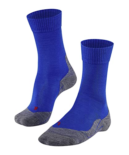 FALKE Herren Wandersocken TK5 Wander M SO Wolle antiblasen dünn 1 Paar, Blau (Yve 6714), 46-48 von FALKE