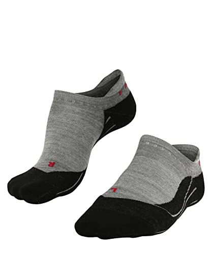 FALKE Herren Wandersocken TK5 Wander Invisible M IN Wolle antiblasen dünn 1 Paar, Grau (Light Grey 3403), 39-41 von FALKE