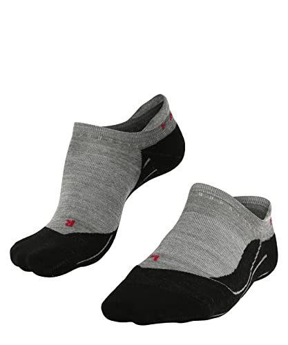 FALKE Herren Wandersocken TK5 Wander Invisible M In Wolle Funktionsmaterial antiblasen dünn 1 Paar, Grau Light Grey 3403, 46-48 FALKE Herren Wandersocken TK5 Wander Invisible M In Wolle Funktionsmaterial antiblasen dünn 1 Paar, Grau Light Grey 3403, 46-48 von FALKE