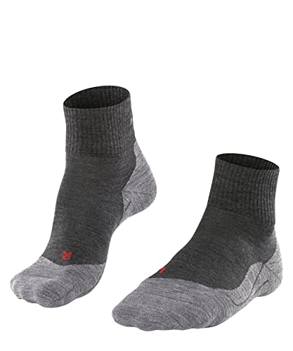 FALKE Herren Wandersocken TK5 Wander Short M Sso Wolle Funktionsmaterial antiblasen dünn 1 Paar, Grau Asphalt Melange 3180, 44-45 FALKE Herren Wandersocken TK5 Wander Short M Sso Wolle Funktionsmaterial antiblasen dünn 1 Paar, Grau Asphalt Melange 3180, 44-45 von FALKE