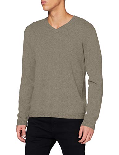 FALKE Herren V-Ausschnitt Sweatshirt, vetiver, M von FALKE