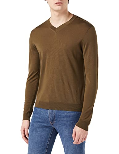 Falke Herren V-Neck Longsleeve, Tempered Olive, S Falke Herren V-Neck Longsleeve, Tempered Olive, S von FALKE
