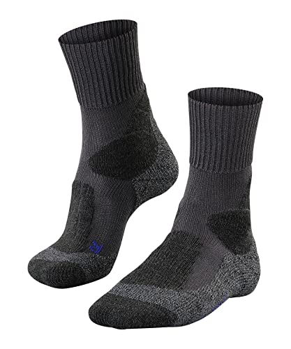 FALKE Herren Wandersocken TK1 Adventure Cool M SO Lyocell Funktionsmaterial antiblasen dick 1 Paar, Grau (Asphalt Melange 3180), 46-48 FALKE Herren Wandersocken TK1 Adventure Cool M SO Lyocell Funktionsmaterial antiblasen dick 1 Paar, Grau (Asphalt Melange 3180), 46-48 von FALKE
