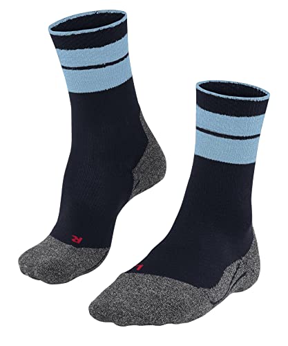 FALKE Herren Wandersocken TK Stabilizing M SO Wolle antiblasen dick 1 Paar, Blau (Marine 6120), 39-41 von FALKE