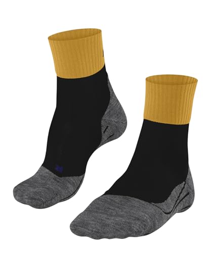 FALKE Herren Wandersocken TK2 Explore Cool Short M SSO Lyocell Funktionsmaterial antiblasen dick 1 Paar, Schwarz (Black 3001), 42-43 von FALKE