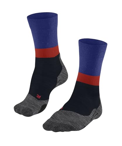 FALKE Herren Wandersocken TK2 Explore M SO Wolle Funktionsmaterial antiblasen dick 1 Paar, Blau (Cobalt 6118), 39-41 von FALKE