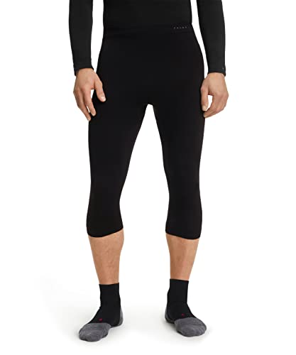 FALKE Herren Baselayer-Hose Wool-Tech Light 3/4 M Ti Wolle Funktionsmaterial schnelltrocknend 1 Stück, Schwarz Black 3000, S FALKE Herren Baselayer-Hose Wool-Tech Light 3/4 M Ti Wolle Funktionsmaterial schnelltrocknend 1 Stück, Schwarz Black 3000, S von FALKE