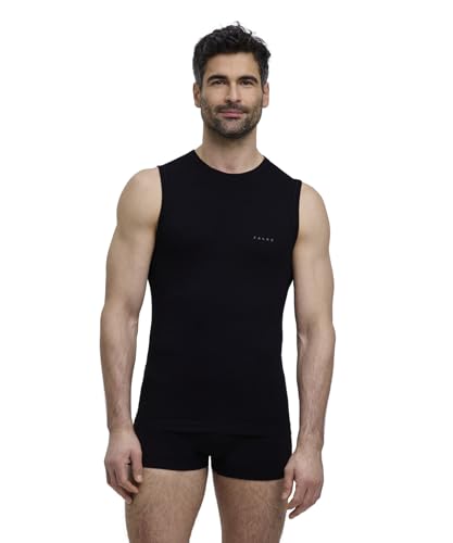 FALKE Herren Baselayer-Shirt Wool-Tech Light M S/l Sh Wolle Funktionsmaterial schnelltrocknend 1 Stück, Schwarz Black 3000, S FALKE Herren Baselayer-Shirt Wool-Tech Light M S/l Sh Wolle Funktionsmaterial schnelltrocknend 1 Stück, Schwarz Black 3000, S von FALKE