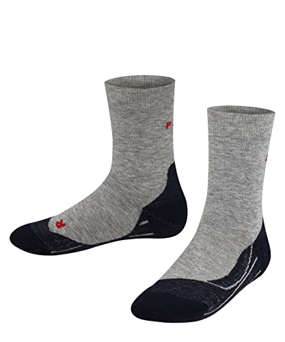 FALKE Unisex Kinder Laufsocken RU4 K So Baumwolle Funktionsmaterial antiblasen 1 Paar, Grau Light Grey 3406, 35-38 FALKE Unisex Kinder Laufsocken RU4 K So Baumwolle Funktionsmaterial antiblasen 1 Paar, Grau Light Grey 3406, 35-38 von FALKE