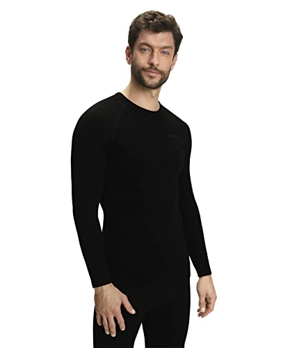 FALKE Herren Baselayer-Shirt Maximum Warm Round Neck M L/s Sh Funktionsmaterial schnelltrocknend 1 Stück, Schwarz Black 3000, L FALKE Herren Baselayer-Shirt Maximum Warm Round Neck M L/s Sh Funktionsmaterial schnelltrocknend 1 Stück, Schwarz Black 3000, L von FALKE