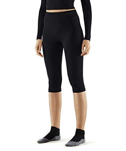 FALKE Damen Baselayer-Hose Maximum Warm 3/4 W Ti Funktionsmaterial schnelltrocknend 1 Stück, Schwarz Black 3000, S FALKE Damen Baselayer-Hose Maximum Warm 3/4 W Ti Funktionsmaterial schnelltrocknend 1 Stück, Schwarz Black 3000, S von FALKE