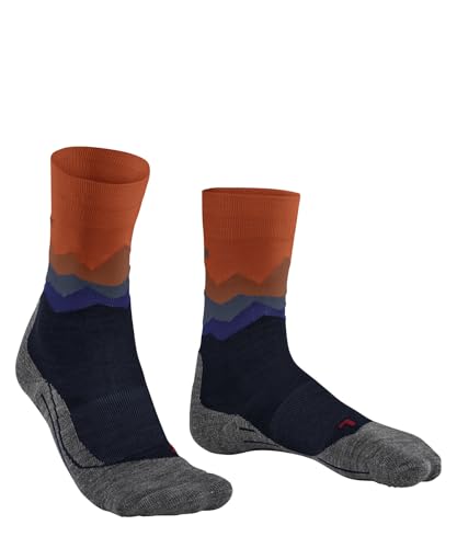FALKE Herren Wandersocken TK2 Explore M So Wolle Funktionsmaterial antiblasen dick 1 Paar, Blau Marine 6123 Crest-O, 44-45 FALKE Herren Wandersocken TK2 Explore M So Wolle Funktionsmaterial antiblasen dick 1 Paar, Blau Marine 6123 Crest-O, 44-45 von FALKE