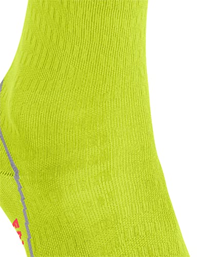 FALKE Unisex Fahrradsocken BC Impulse Rapid, Funktionsmaterial, 1 Paar, Grün (Matrix 7316), 44-45 von FALKE