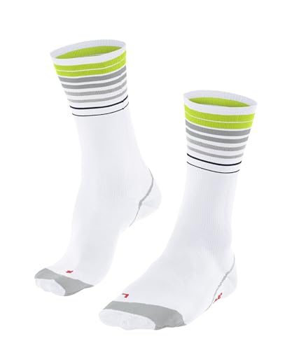 FALKE Unisex Fahrradsocken BC Impulse Reflect U So Funktionsmaterial antiblasen 1 Paar, Weiß White 2007, 42-43 von FALKE