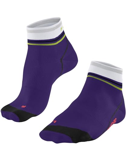 FALKE Unisex Fahrradsocken BC Impulse Short U SSO Funktionsmaterial antiblasen 1 Paar, Lila (Amethyst 8683), 39-41 von FALKE