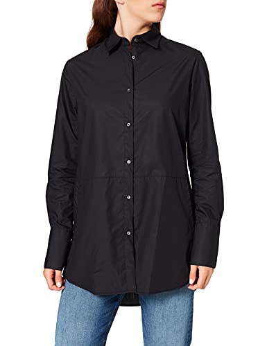 Falke Damen Long Blouse Bluse, Black, 32 Falke Damen Long Blouse Bluse, Black, 32 von FALKE