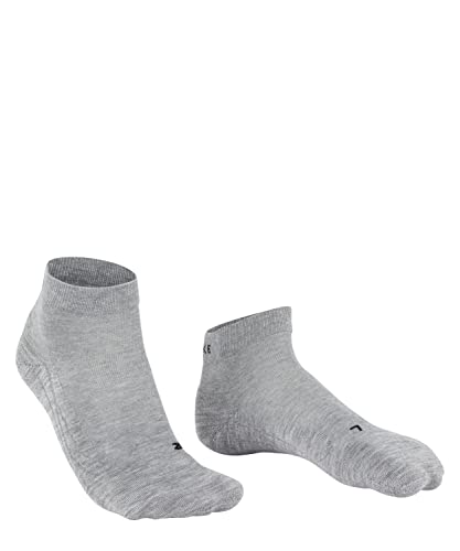 FALKE Herren Golfsocken GO2 Short M SSO Baumwolle Antiblasen 1 Paar, Grau (Light Grey 3400), 39-41 von FALKE